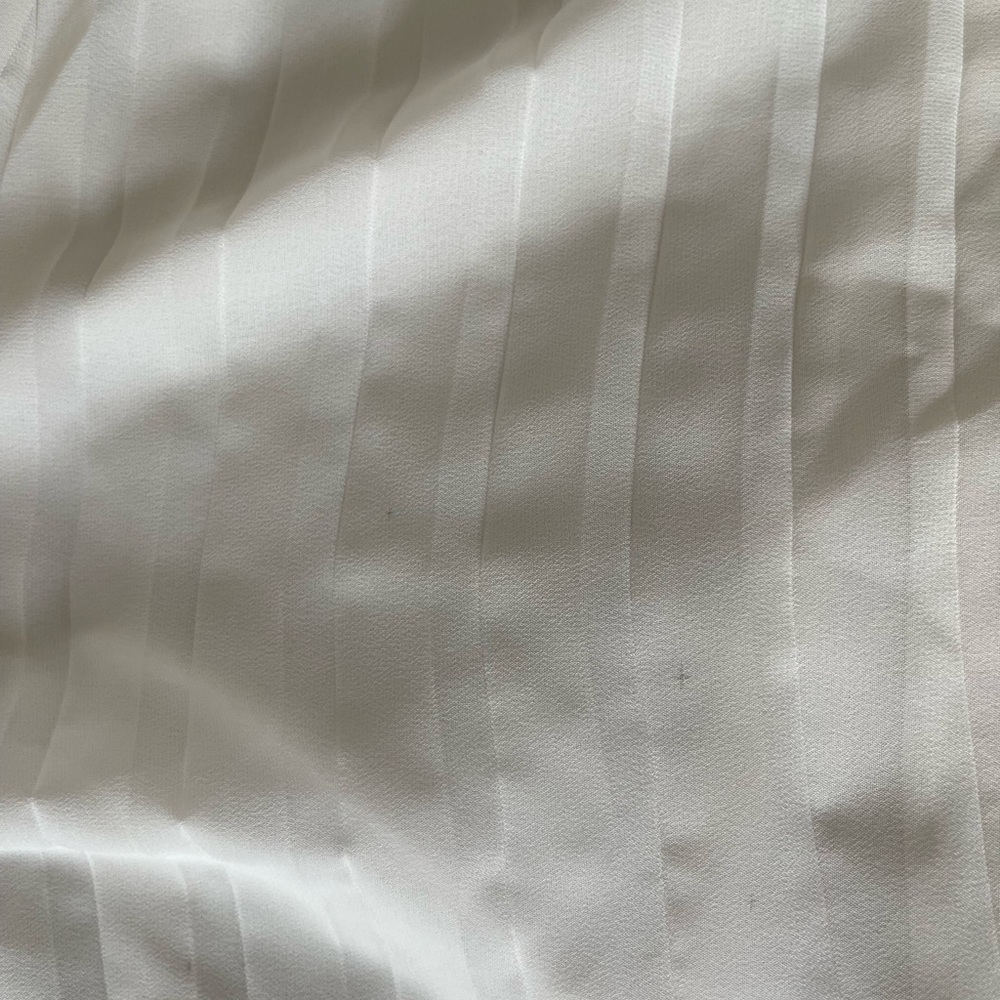 Japna Cream Pleated Extra-Wide Flowy Pants - Picture 6 of 13